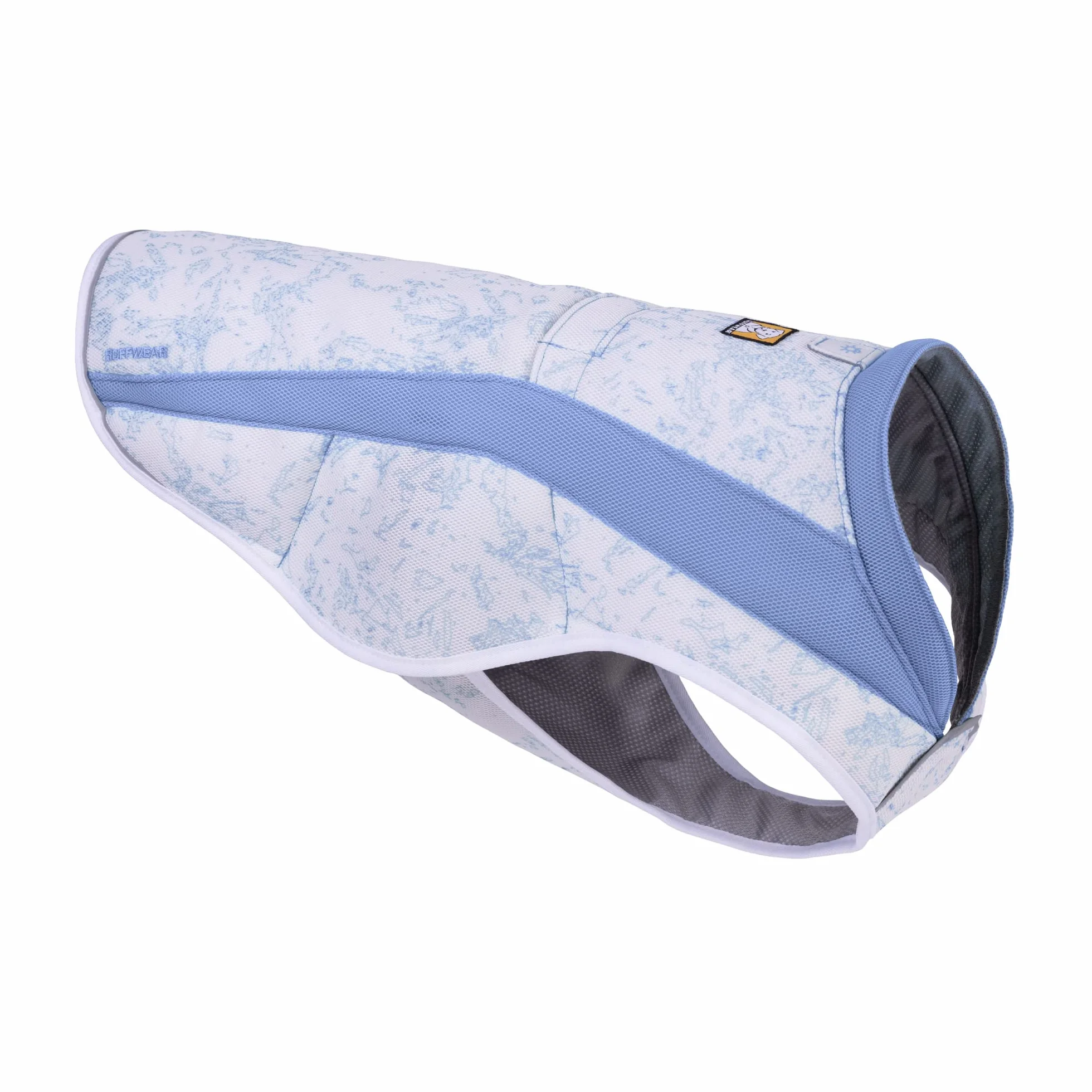 RUFFWEAR Arnés de Perro para Clima cálido, Swamp Cooler Vest, SPF 50+, Cubierta de refrigeración para Perros, protección Solar para Mascotas, Heliotrope Purple (X-Large, 91-107 cm)