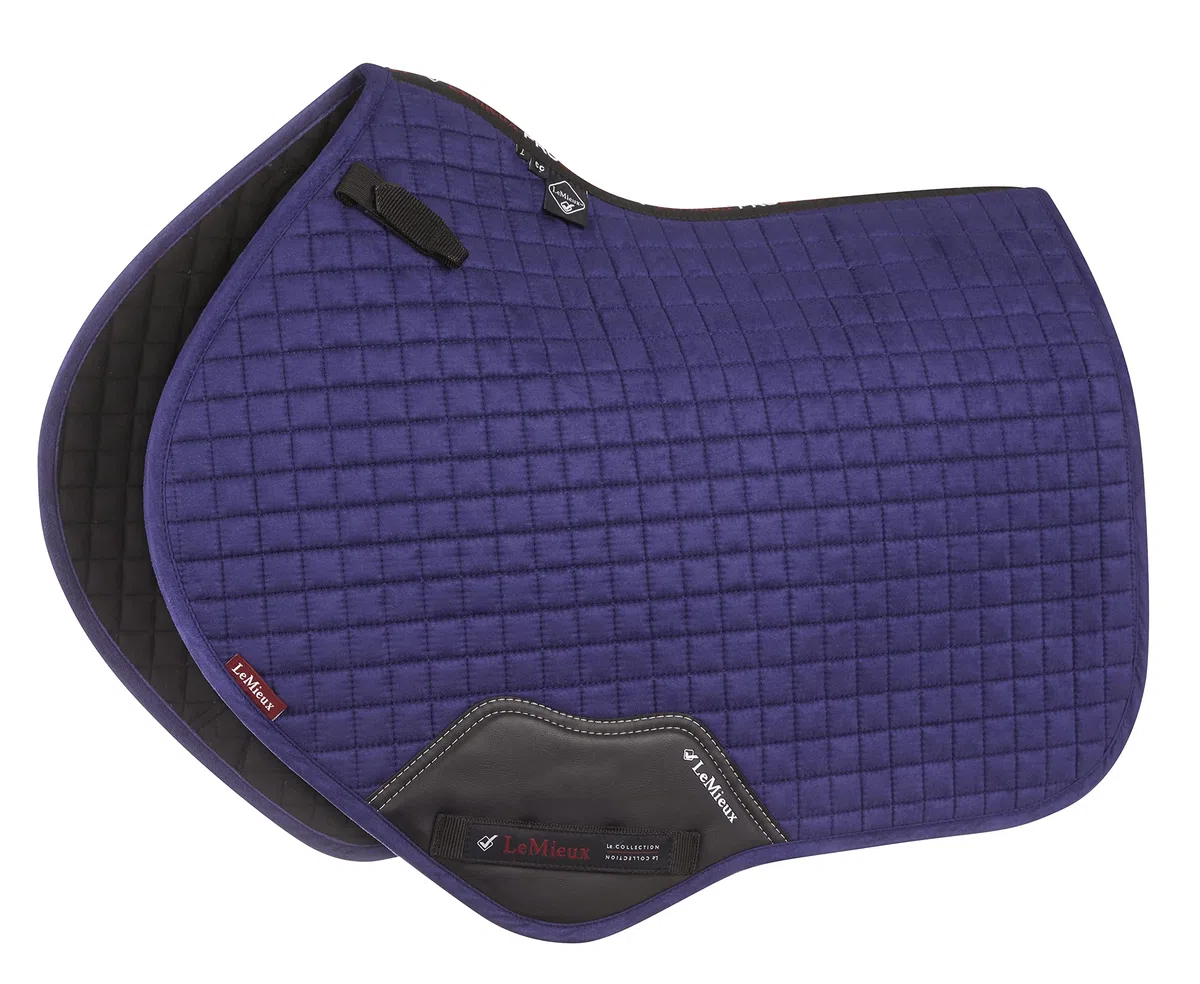 LeMieux Prosport-Cuadrado de Contacto Cerrado de algodón Almohadilla de sillín, Unisex