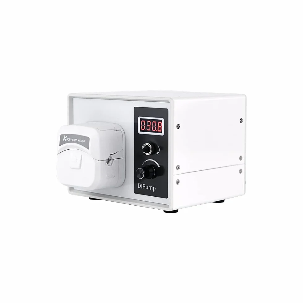 Kamoer DIPump-KK300 4 rotores 0-300ml/min bomba peristáltica de alta velocidad 24V motor paso a paso inteligente bomba dosificadora de líquido de laboratorio de alta velocidad variable
